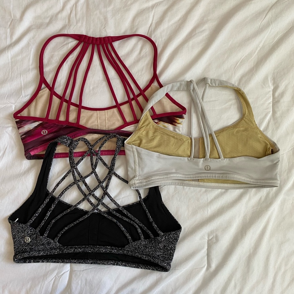 Lululemon Three Bra Bundle! All size 8! - Picture 2 of 5